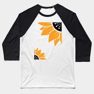 Little Aesthetic Sunflower Baseball T-Shirt